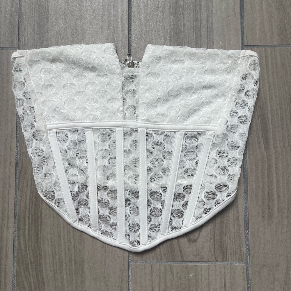 Princess Polly Strapless Mesh Corset